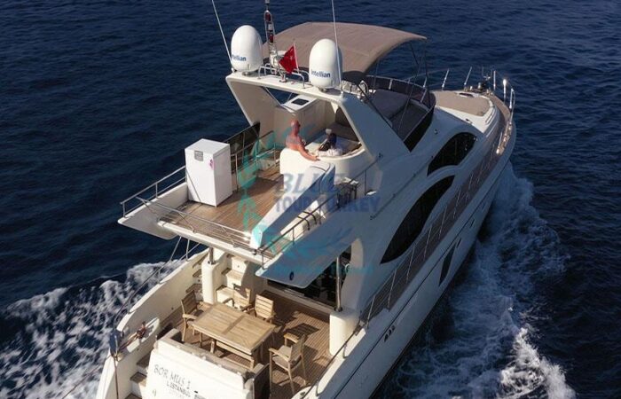 charter yacht through turkey