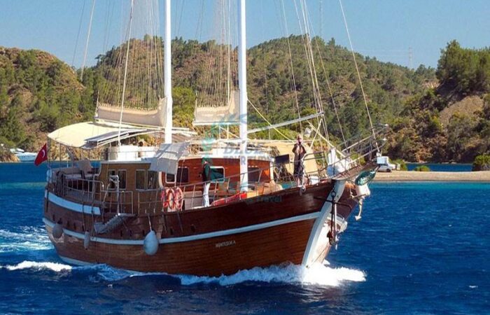 traditional gulet rhodes